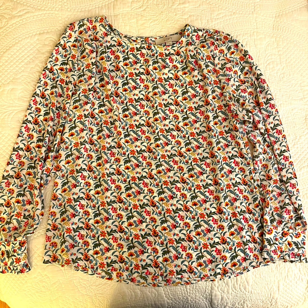Loft long sleeve top